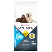 2x12,5kg Medium Maxi Light Adult Opti Life - Croquettes pour chien