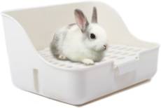 Boîte à litière de lapin MMBOX facile à nettoyer,