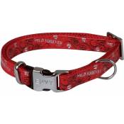 Doogy Glam - Collier chien réglable Envy Forever rouge Taille : T1