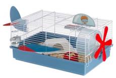 Ferplast Cage pour hamster Criceti 9 Plane 46 x 29,5 x 23 cm 57000070