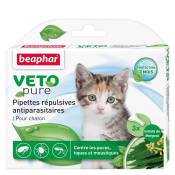 Pipettes antiparasitaires chatons Beaphar x3
