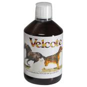 Velcote peau & pelage huile pour animaux - 2x500 mL