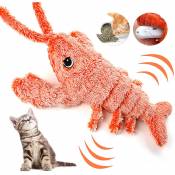 Jouet de chat de homard électrique, jouet de poisson