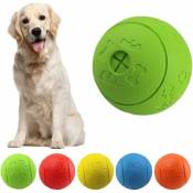 Xinuy - Balle de jouet pour chien Dog Treats Toy Ball, Balle de nourriture en caoutchouc résistante aux morsures pour chiens Jeu exercice pour