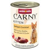 24x400g Animonda Carny Kitten cocktail de viandes - Pâtée pour chat