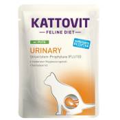 6x85g Urinary dinde Kattovit - Pâtée pour chat