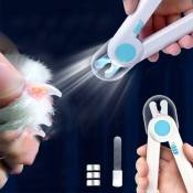Coupe-ongles pour chat, coupe-ongles led pour animaux