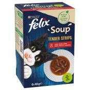 Felix Soup Filets 12 x 48 g pour chat - sélection