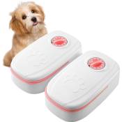 Mangeoire automatique intelligente pour animaux de compagnie Bol 700ml a minuterie de 48 heures pour chien et chaton Amovible et Lavable Bol Double