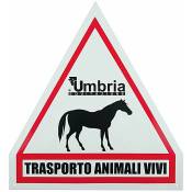 Panneau de transport d'animaux vivants, triangulaire en plastique pour fourgon