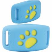 Ahlsen - Collier de dispositif de traqueur gps pour animaux de compagnie et moniteur de réseau d'activité pour chats chiens, conception étanche,