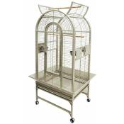 Cage perroquet myro beige 66x56x160cm