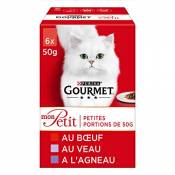 GOURMET - Aux Viandes : Bœuf, Veau, Agneau - 6x50g