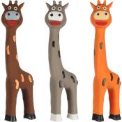 Jouet une Girafe en latex couleur aléatoire 24 cm