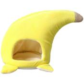 Pour Animaux de Compagnie Nid Style Banane Animal Lit Doux et Chaud Hamac pour Animaux de Compagnie