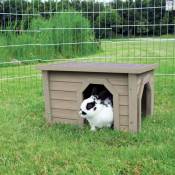 TRIXIE Maison extérieure pour petits animaux 50x30x37