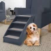 Vidaxl - Escalier pliable � 4 marches pour chiens