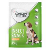 100g Friandises Insect Snack carottes Concept for Life - Friandises pour chien