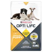 2x12,5kg Medium Puppy Opti Life - Croquettes pour chiot