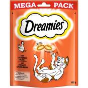 3x180g poulet Catisfactions Maxi Pack 180g Dreamies - Friandises pour Chat