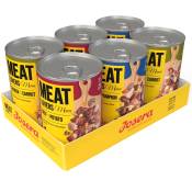 6x400g Josera Meatlovers Menu mix (3 variétés) - Pâtée pour chien