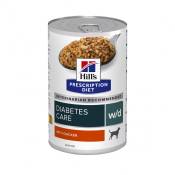 HILLS Prescription Diet w/d Diabetes Care en Boîtes au Poulet  Pâtée pour chien-