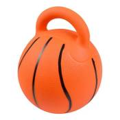 Jouet pour chien "ballon de basket" 20cm orange