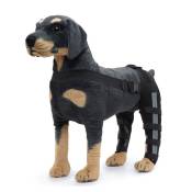 Linghhang - taille S)Genouillère de chien de protection de jambe arrière double pour l'arthrite de luxation de la rotule maintient l'articulation au