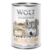 Wolf of Wilderness Adult “Expedition” 6 x 400 g pour chien - Mossy Miles - volaille, lapin