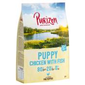 1kg croquettes Purizon sans céréales Puppy poulet,
