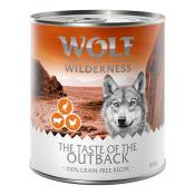24x800g The Taste Of The Outback Wolf of Wilderness - Pâtée pour chien