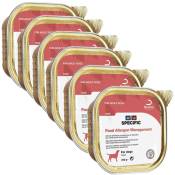 Dog Helve Food avec allergies Allergies Gestion des allerg�nes cdw, Pack 6 plateaux 300 gr