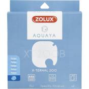 Filtre pour pompe x-ternal 200, filtre xt 200 b perlon x 2. pour aquarium. Zolux