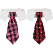 Lumten - Cravate pour animaux de compagnie Cravate