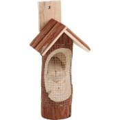 Aubry Gaspard - Mangeoire à oiseaux en bois et écorce de bois Trunk