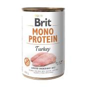 Brit Mono Protein, 6 x 400 g - dinde