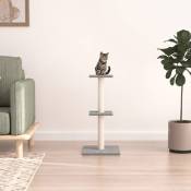 Prolenta Premium - Maison du'Monde - Arbre à chat avec griffoirs en sisal gris clair