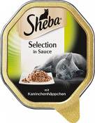 Sheba Schale Selection in Sauce Kaninchenhäppchen