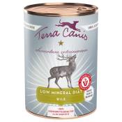 12x 400g Terra Canis Alimentum Veterinarium Low Mineral Diet Nourriture pour chien humide