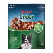12x150g Cubes canard Rocco pour chien - Friandises pour Chien