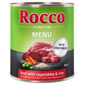 24x800g Menu bœuf Rocco - Nourriture pour chien