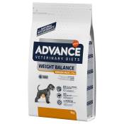 2x3kg Weight Balance Medium/Maxi Veterinary Diets Advance croquettes pour chien