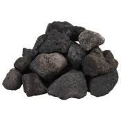 Roches volcaniques 25 kg noir 5-8 cm