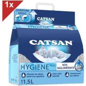 Hygiene plus Litière minérale pour chat 11,5L - Catsan