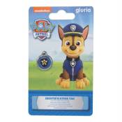 Plaque d identification pour collier The Paw Patrol Chase Taille S