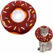 Fei Yu - Collier de récupération pour chat (xs, donut