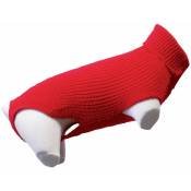 Arppe - Pull pour chien New Basic rouge Taille : T35