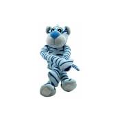 Chadog - Peluche panthere sonore bleue 38 cm
