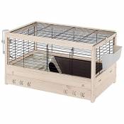 Ferplast Cage pour Lapins en bois FSC ARENA 80, Cochons