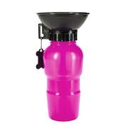 Gamelle Chien – Wouapy Gourde avec bol intégré rose – 500 ml